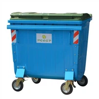 صندوق قمامة بعجلات 770 لتر